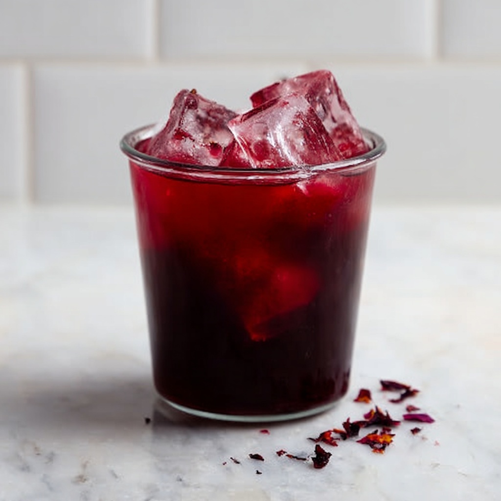 Cherry Hibiscus Refresher Recipe - Recipe Image