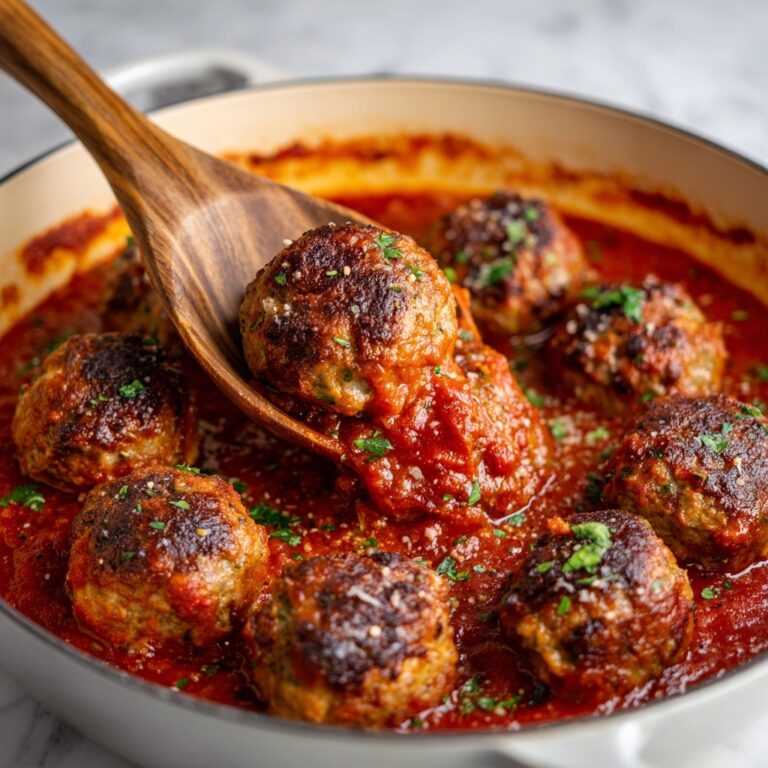 Oven Baked Turkey Ricotta Meatballs Recipe