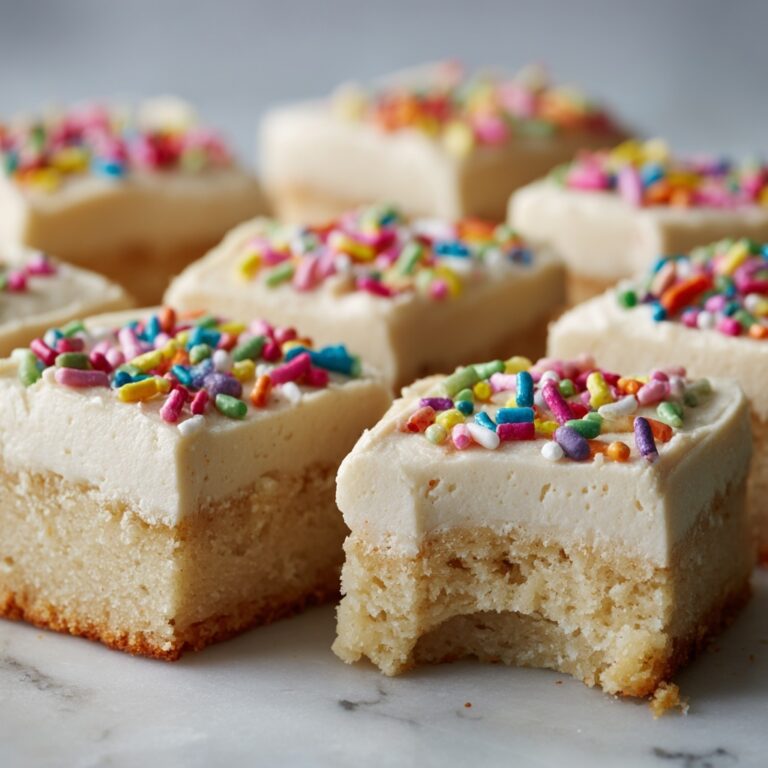 Frosted Sugar Cookie Bars Recipe