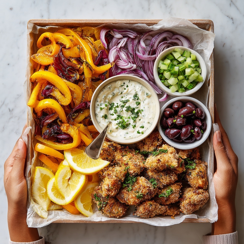 Chicken Pitas with Herby Ranch Recipe - Recipe Image