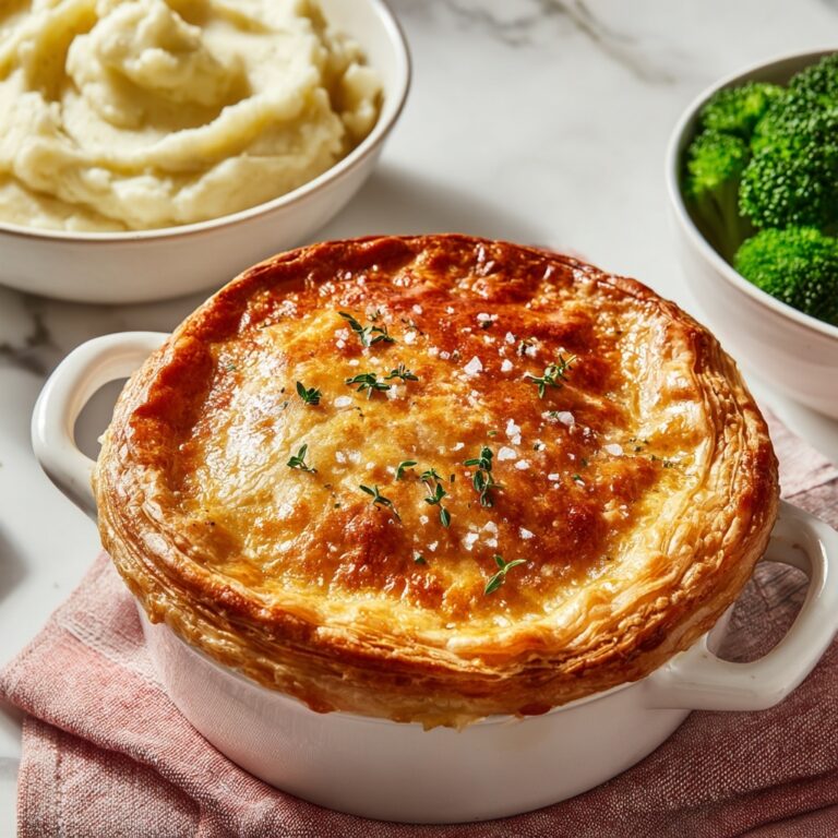 Creamy Chicken and Leek Pot Pie Recipe