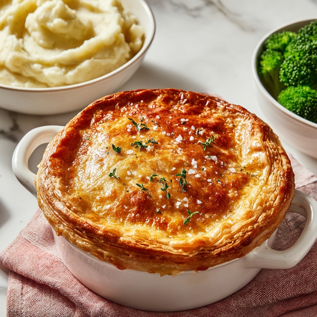 Creamy Chicken and Leek Pot Pie Recipe - Recipe Image