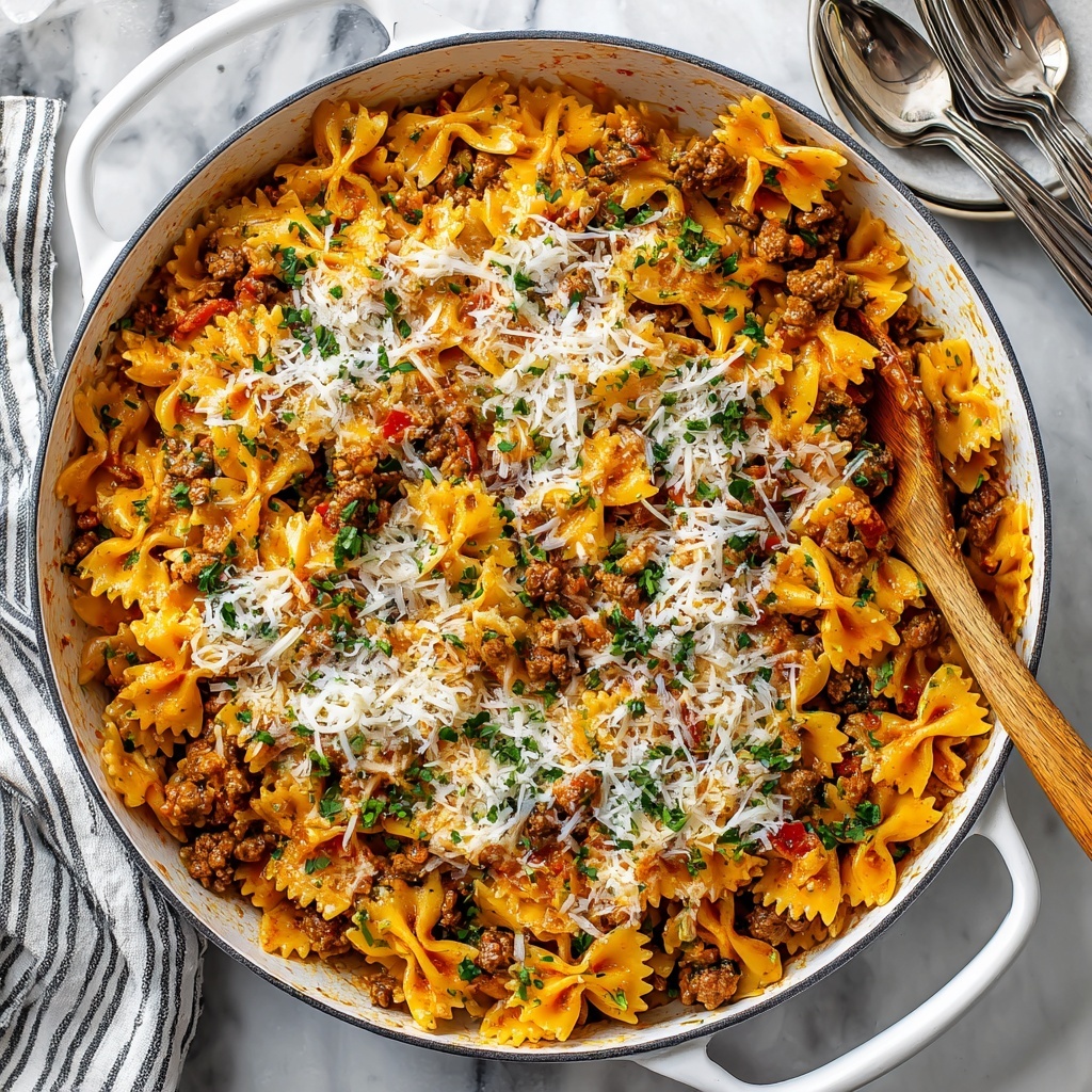One-Skillet Lasagna Recipe - Recipe Image