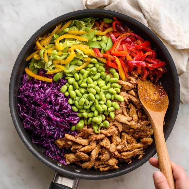 Rainbow Chicken Stir Fry Recipe