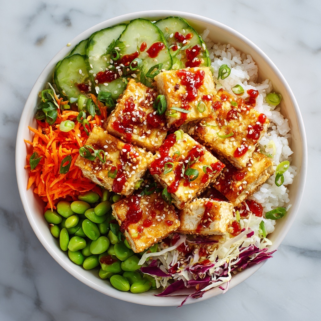 Crispy Coconut Crusted Tofu Bowl Recipe - Recipe Image