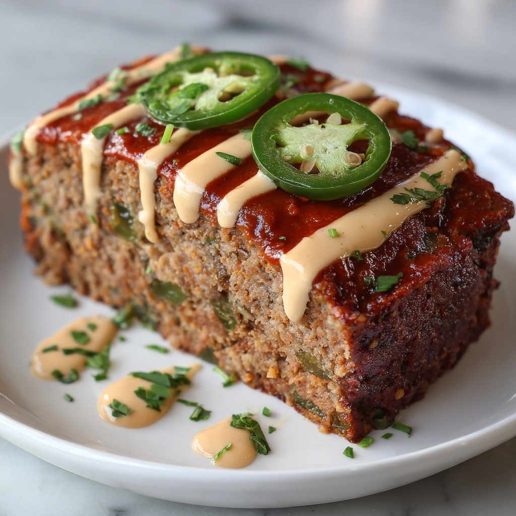 Zesty Spicy Jalapeño Popper Meatloaf – Comfort Food Reinvented Recipe - Recipe Image
