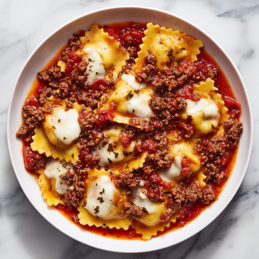 Easy Crockpot Ravioli Lasagna Recipe - Recipe Image