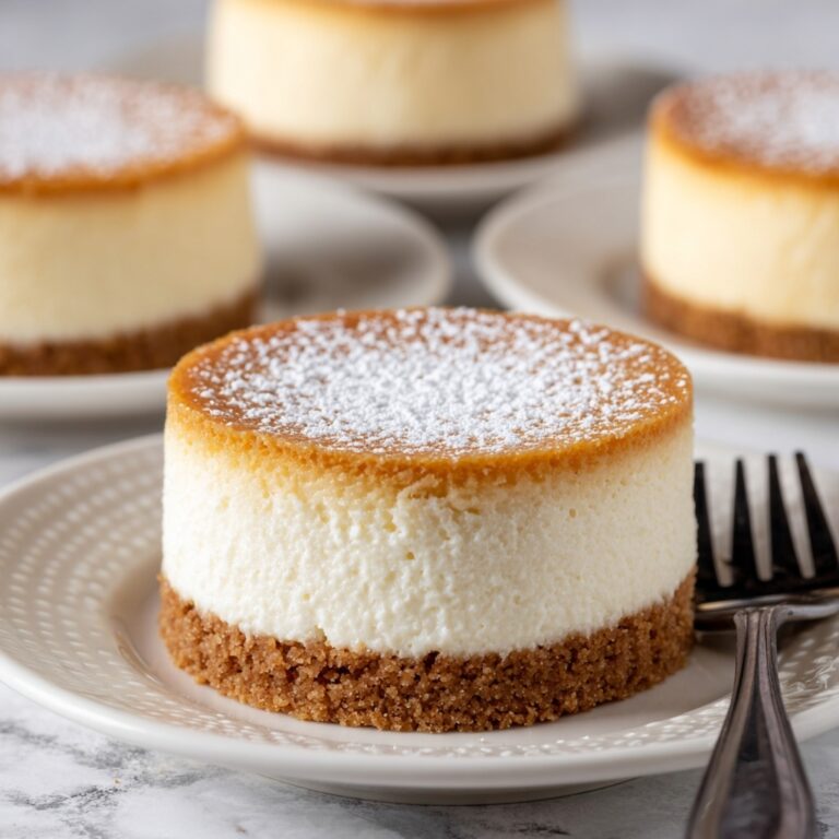 Quick Mini Japanese Cheesecakes Recipe