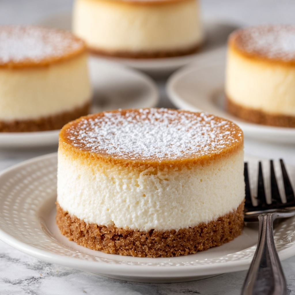 Quick Mini Japanese Cheesecakes Recipe - Recipe Image