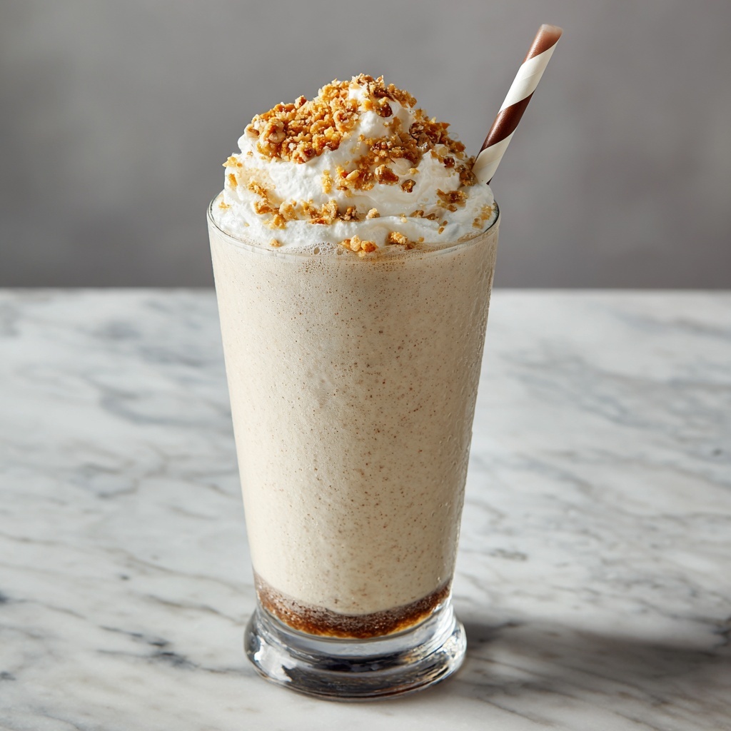 Toffee Coffee Frappé Recipe - Recipe Image