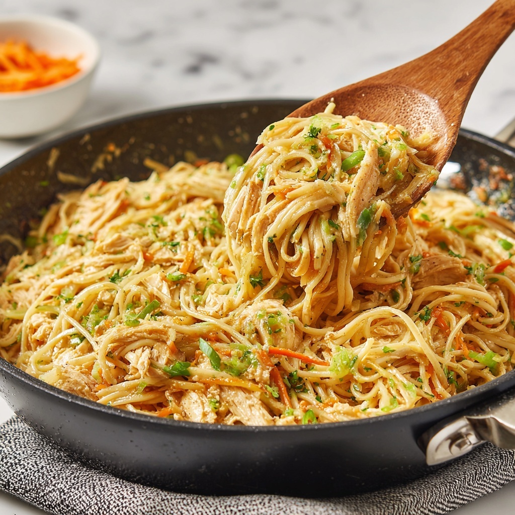 Peanut Chicken Noodles Recipe - Recipe Image