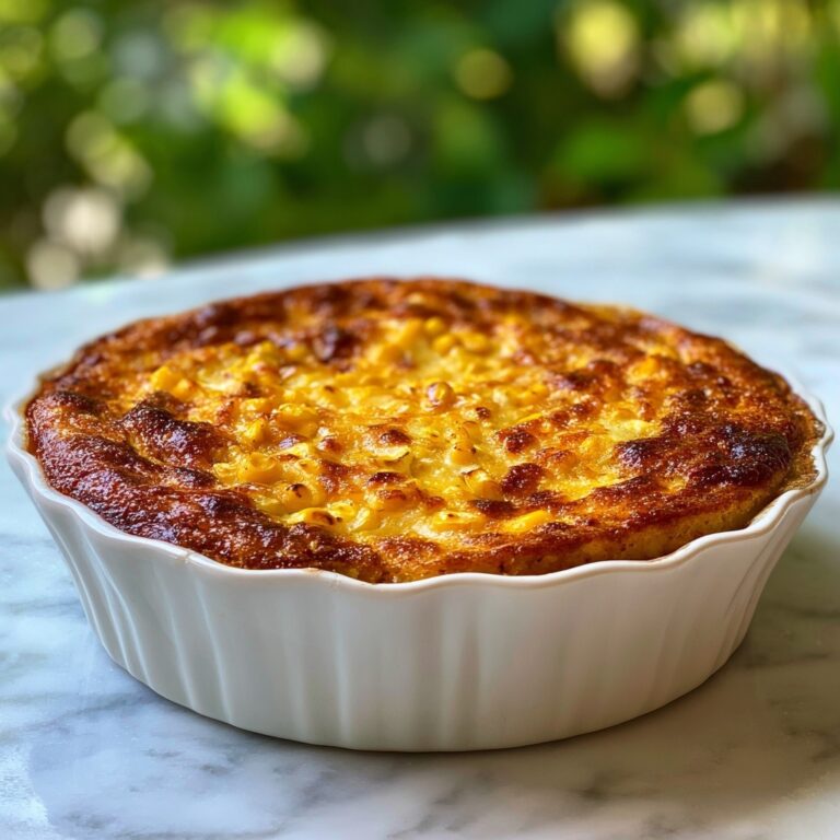 Creamy Baked Corn Pudding Casserole Recipe