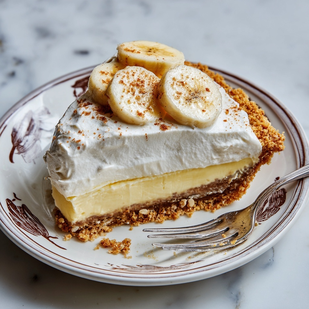 Old-Fashioned Banana Cream Pie Recipe - Recipe Image