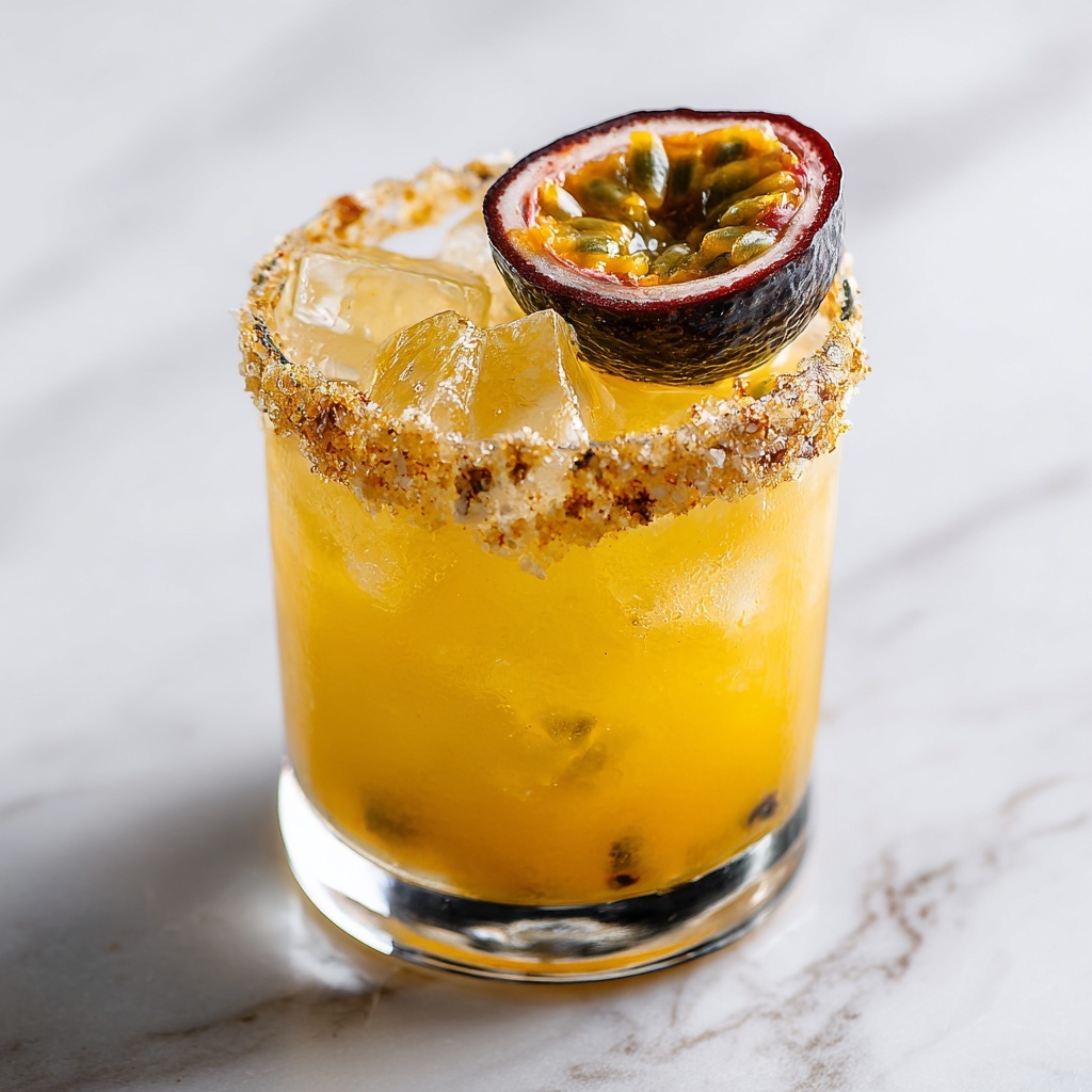 Passion Fruit Margarita Recipe - Recipe Image