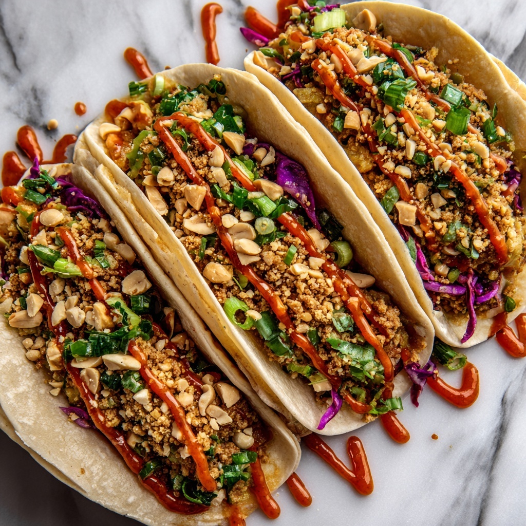 Crispy Chicken Wonton Tacos Recipe - Recipe Image