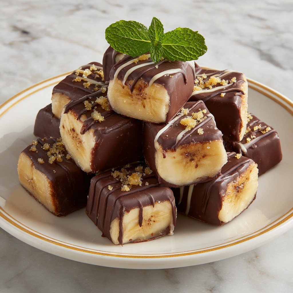Chocolate Banana Peanut Butter Bites: The Ultimate Healthy Snack Recipe - Recipe Image