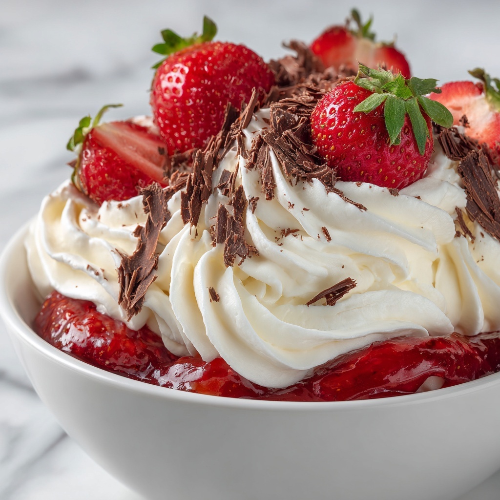 Creamy Strawberry Vanilla Delight Recipe - Recipe Image