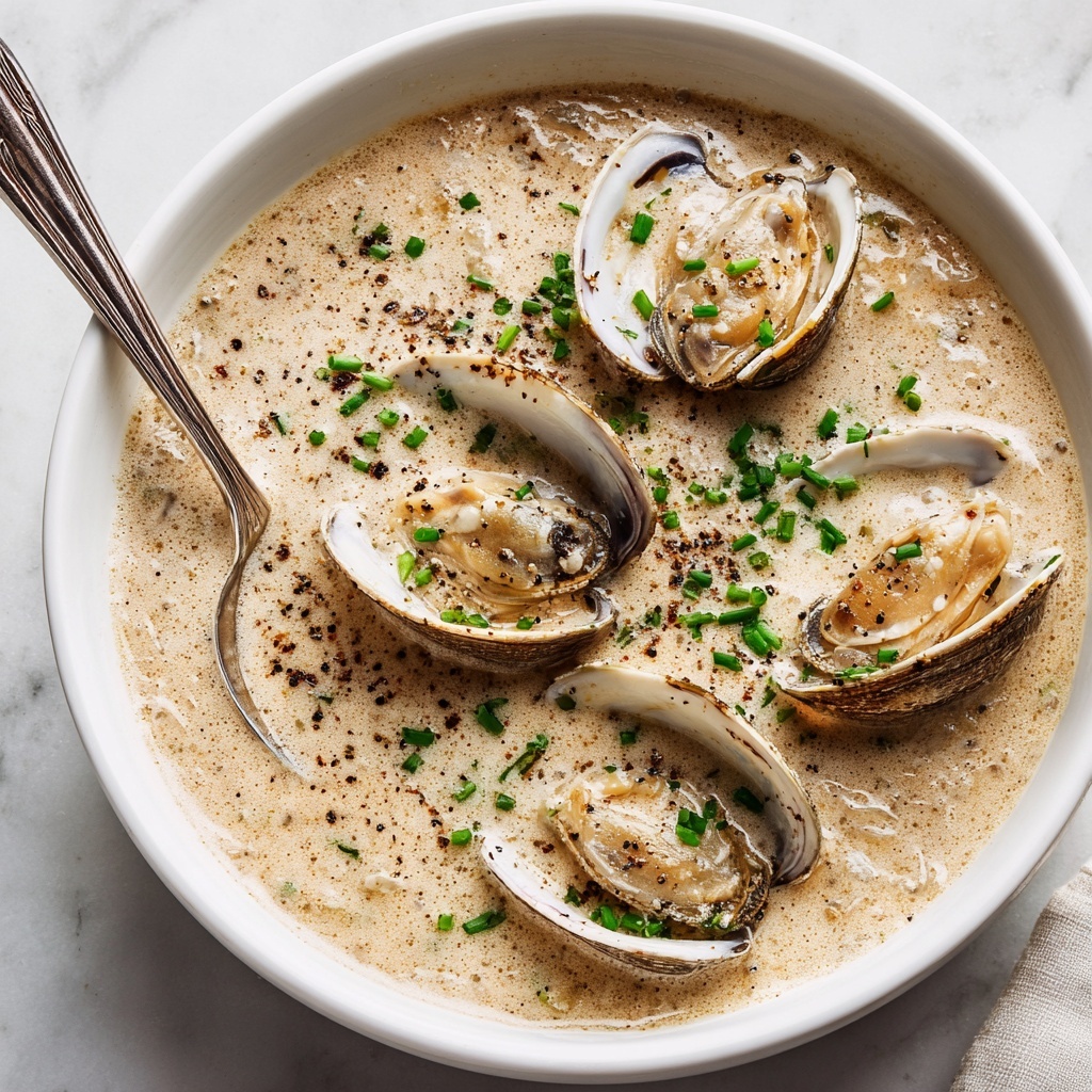 Oyster Stew with Fresh Oysters Recipe - Recipe Image