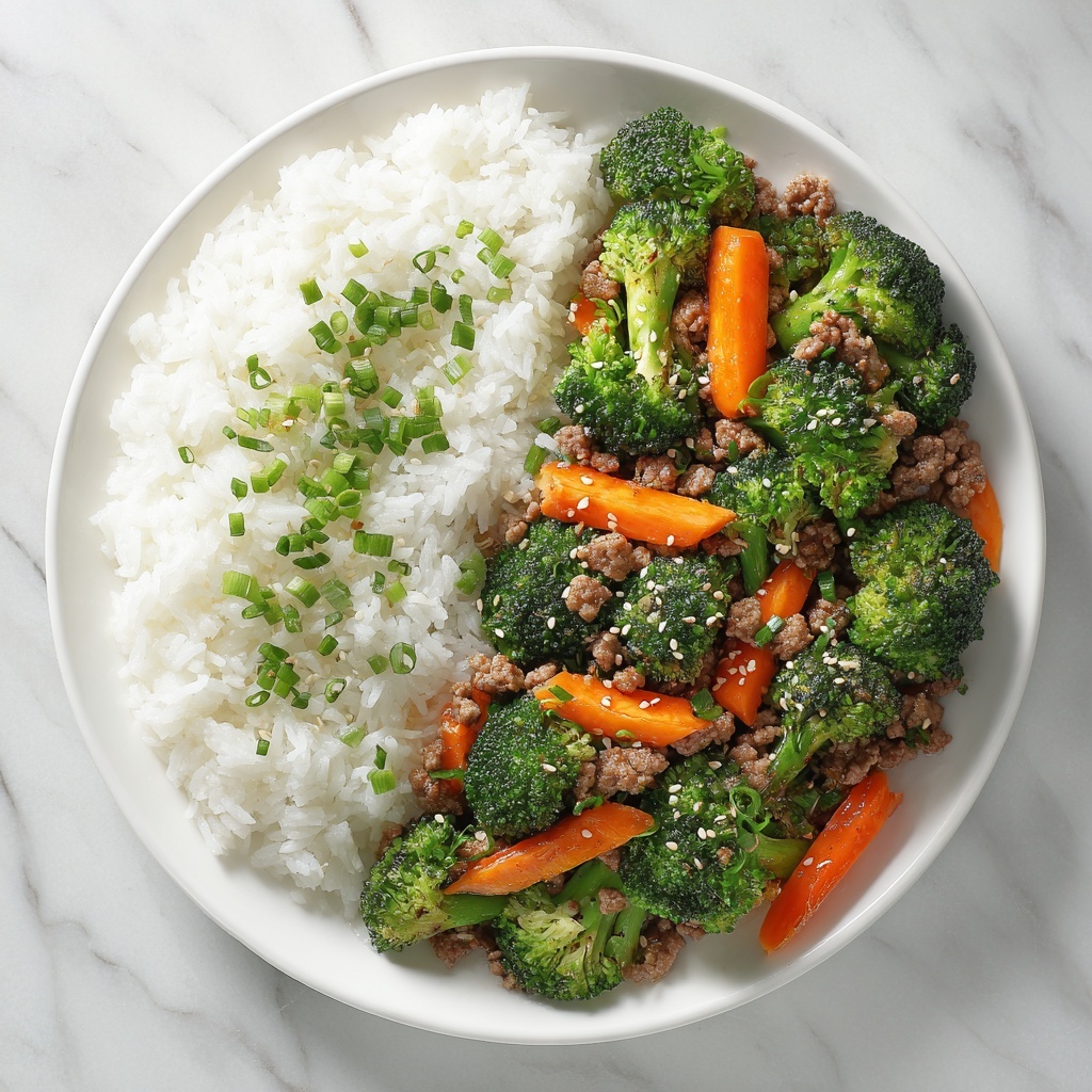 Ground Turkey Teriyaki Stir Fry Recipe - Recipe Image
