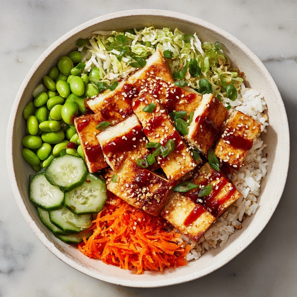 Crispy Coconut Crusted Tofu Bowl Recipe - Recipe Image