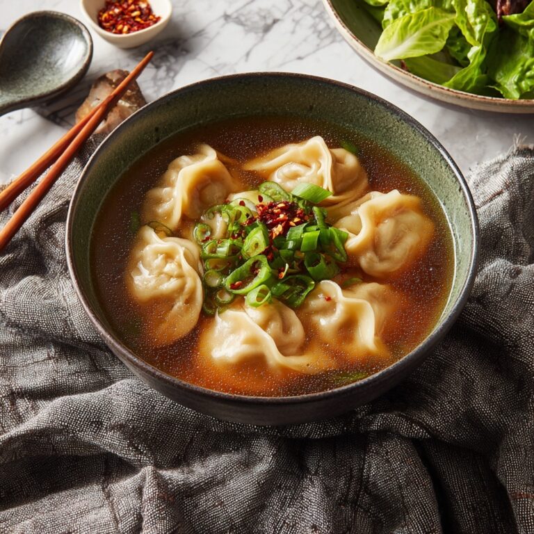 Super Easy Dumpling Soup for Cozy Weeknight Comfort Recipe
