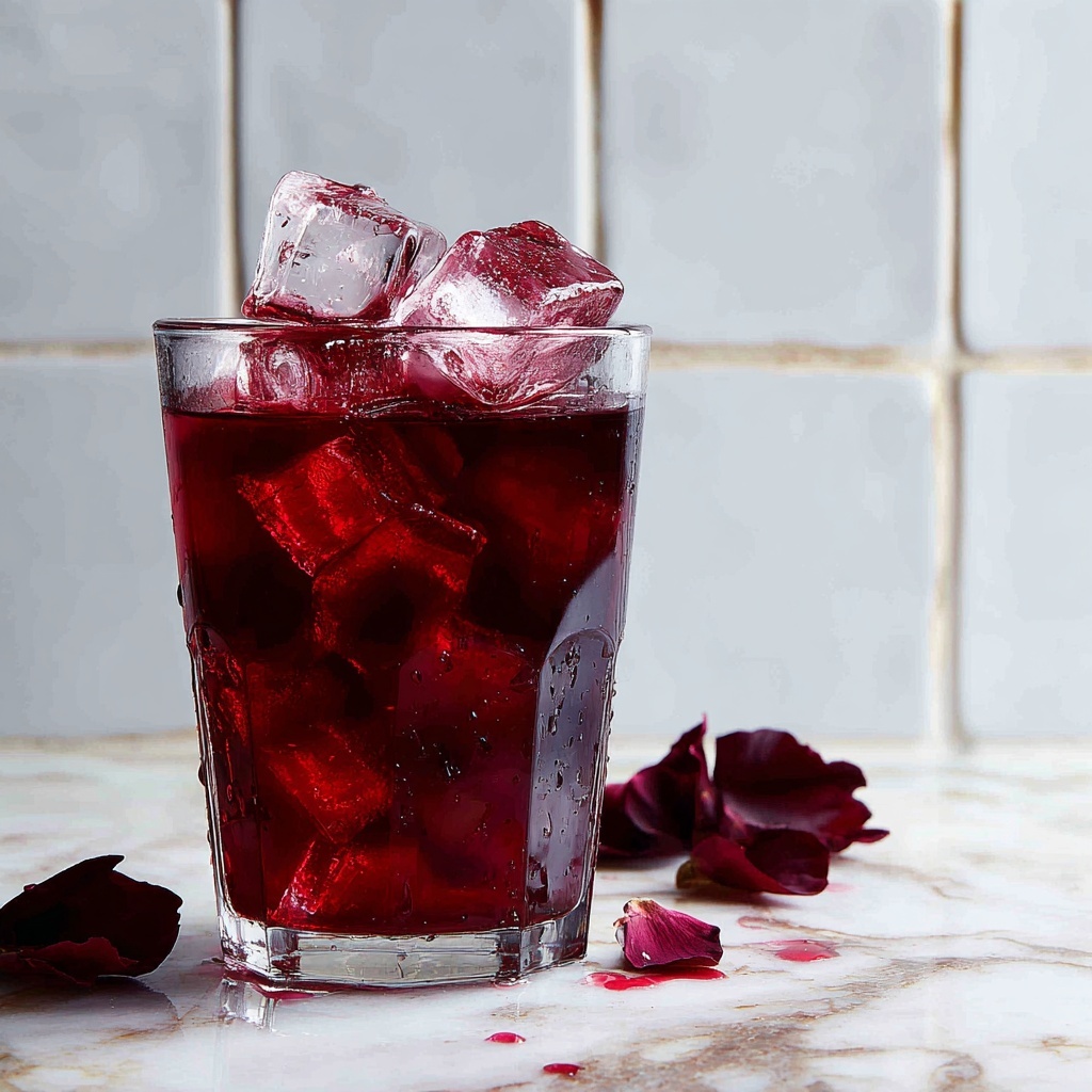 Cherry Hibiscus Refresher Recipe - Recipe Image