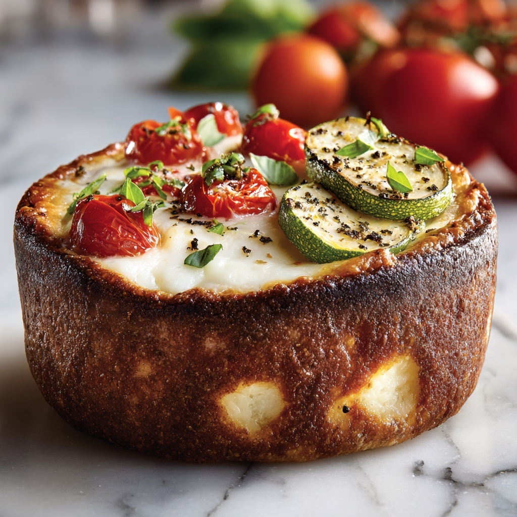 Cottage Cheese Pizza Bowl: A Quick, Healthy Delight at Home Recipe - Recipe Image