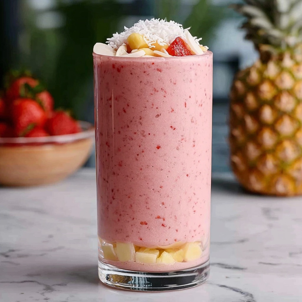 Bahama Mama Tropical Smoothie Recipe - Recipe Image