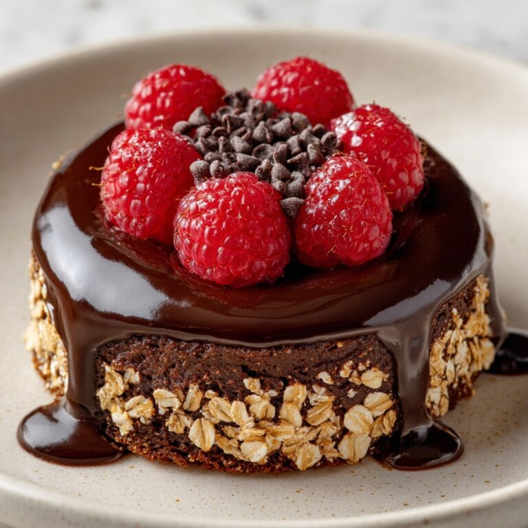 Fudgy Chocolate Baked Oats Recipe