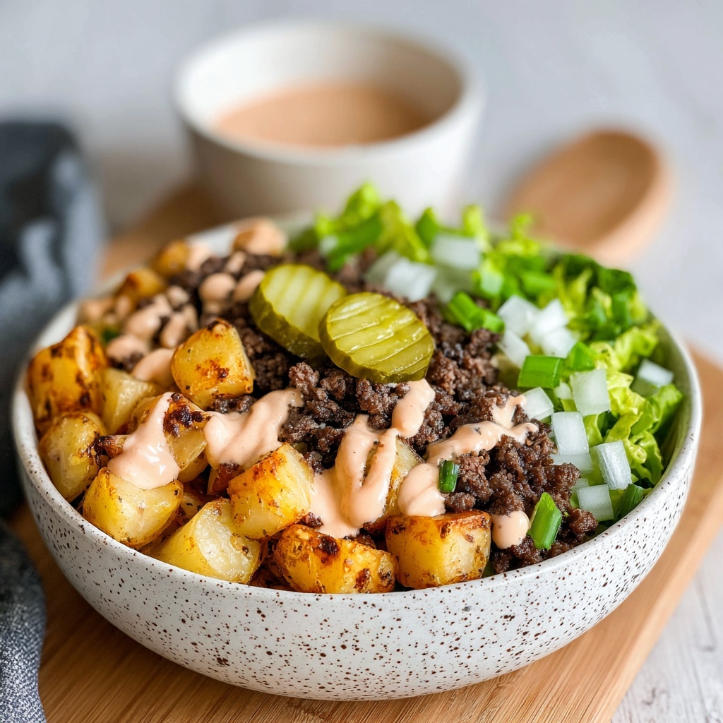 Loaded Potato Big Mac Bowl Recipe - Recipe Image