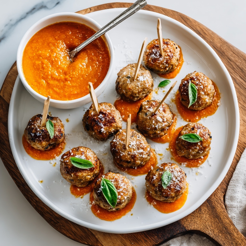 Mozzarella Stuffed Vegetarian Lentil Meatball Bites Recipe - Recipe Image