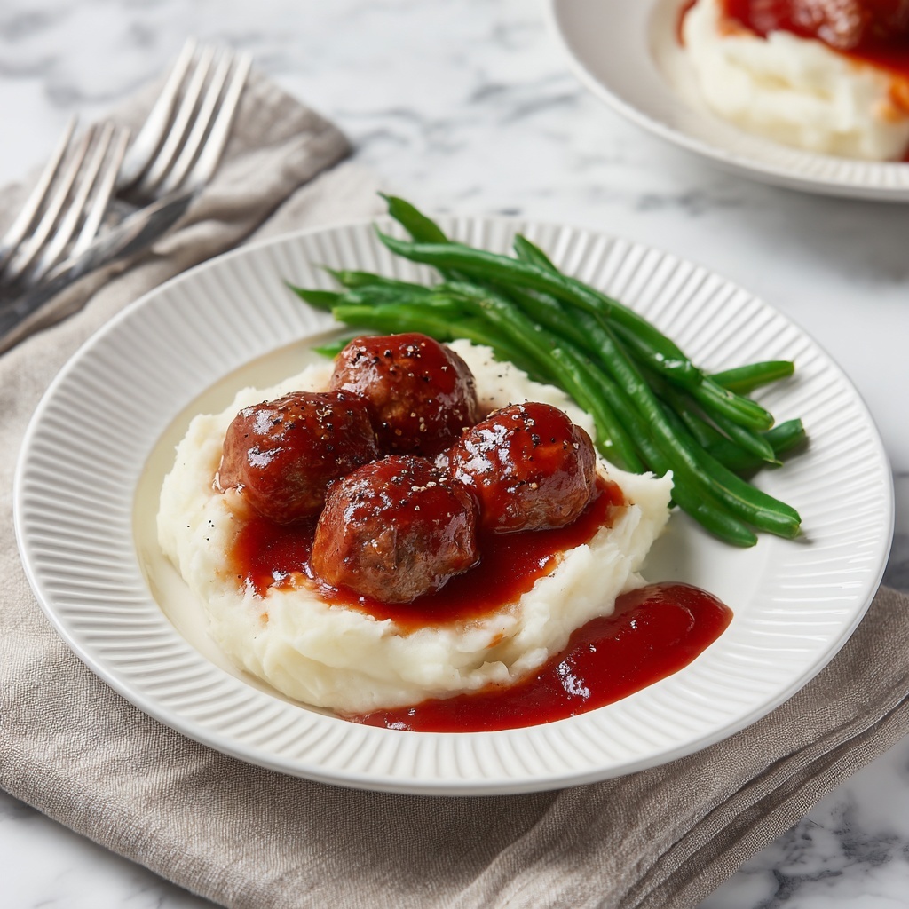 Homemade BBQ Meatballs Recipe - Recipe Image