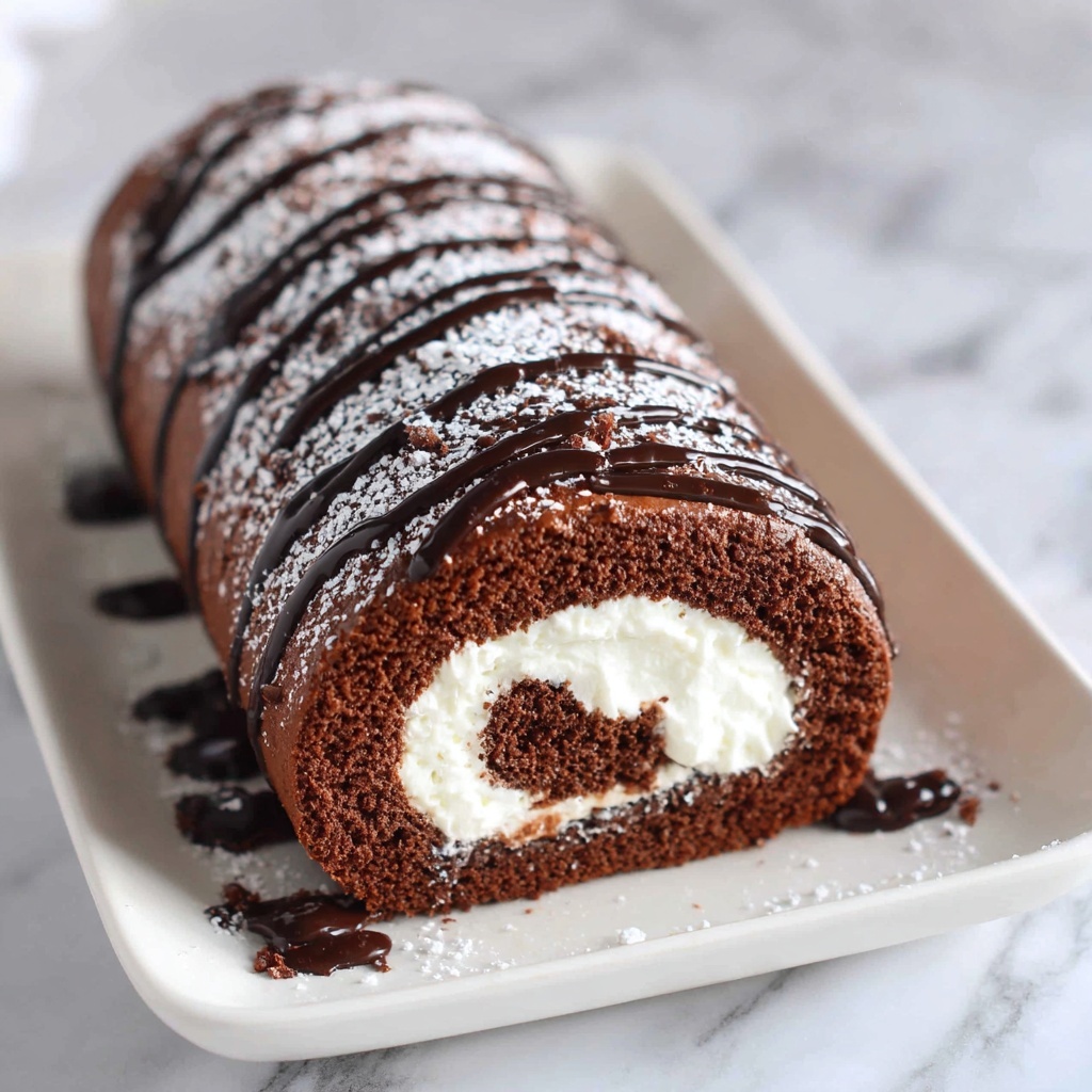 Choco Swiss Roll Delight Recipe - Recipe Image