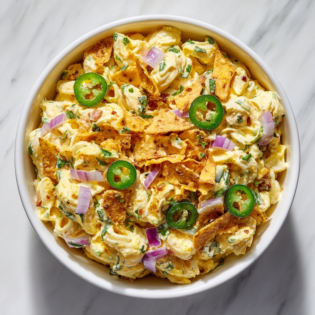 Cheesy Jalapeño Popper Pasta Salad Recipe - Recipe Image