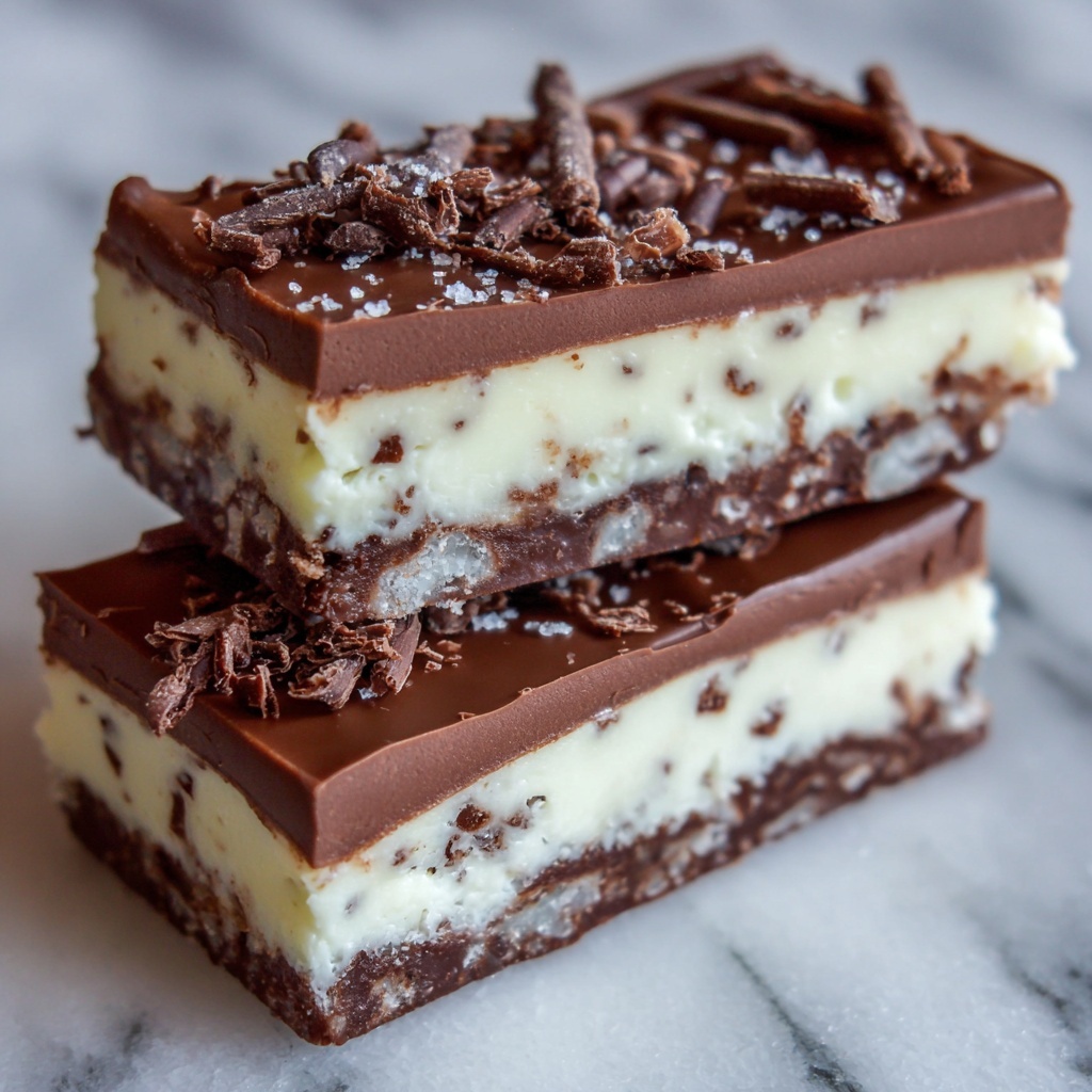 No-Bake Buckeye Cheesecake Bars Recipe - Recipe Image