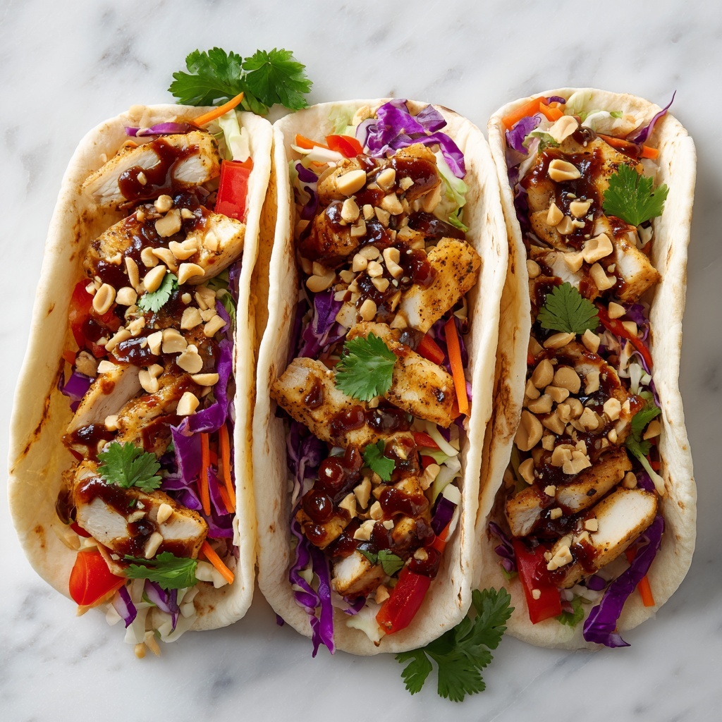 Chicken Pad Thai Tacos Recipe - Recipe Image