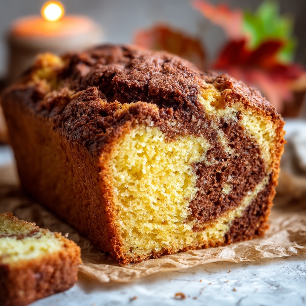 Twilight Swirl Pumpkin Bread Recipe - Recipe Image