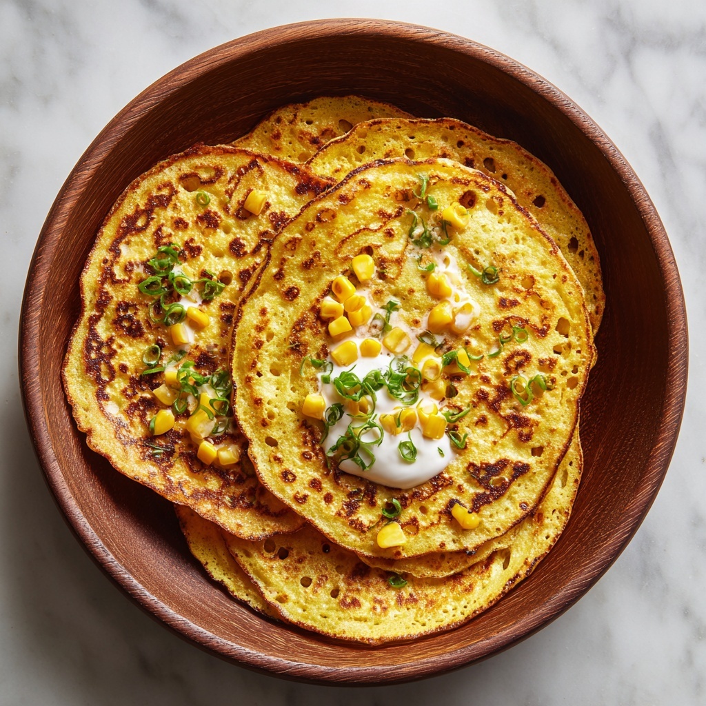 Venezuelan Sweet Corn Cachapas: Melt-in-Your-Mouth Delight Recipe - Recipe Image