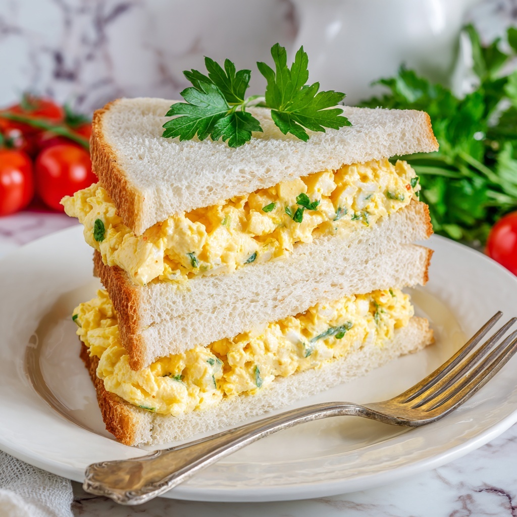 Japanese Egg Sandwich (Tamago Sando) Recipe - Recipe Image