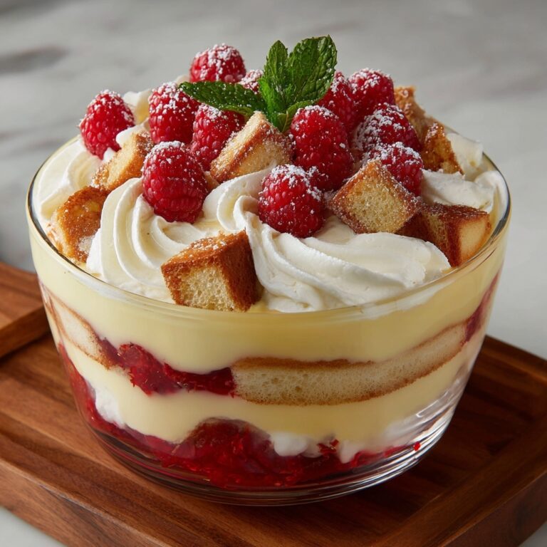 Vegan Raspberry White Chocolate Trifle Recipe