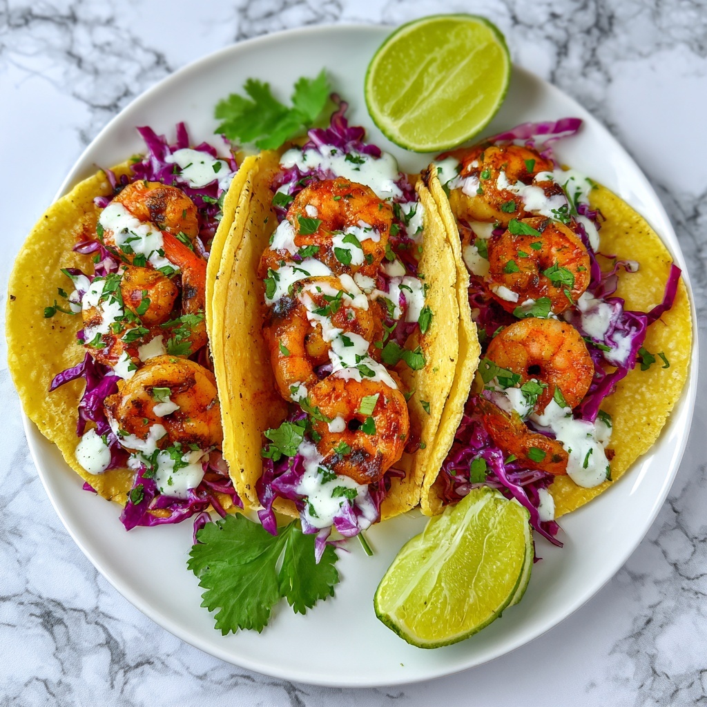 Baja Shrimp Tacos Recipe - Recipe Image
