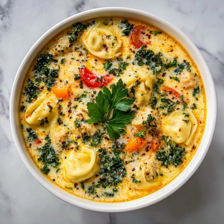 Slow Cooker Creamy Tortellini Soup Recipe