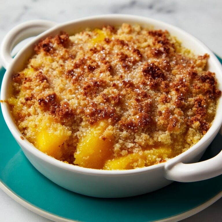 Easy Peach Dump Cake Recipe