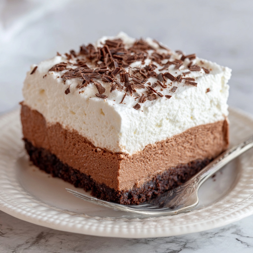 French Silk Brownies Recipe - Recipe Image