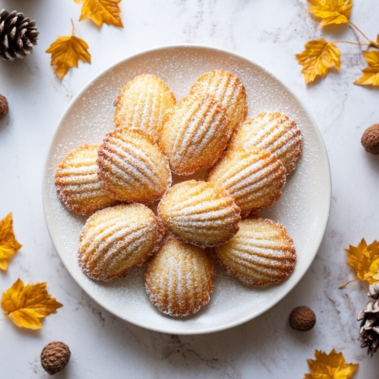 Deliciously Spiced Pumpkin Madeleines Recipe