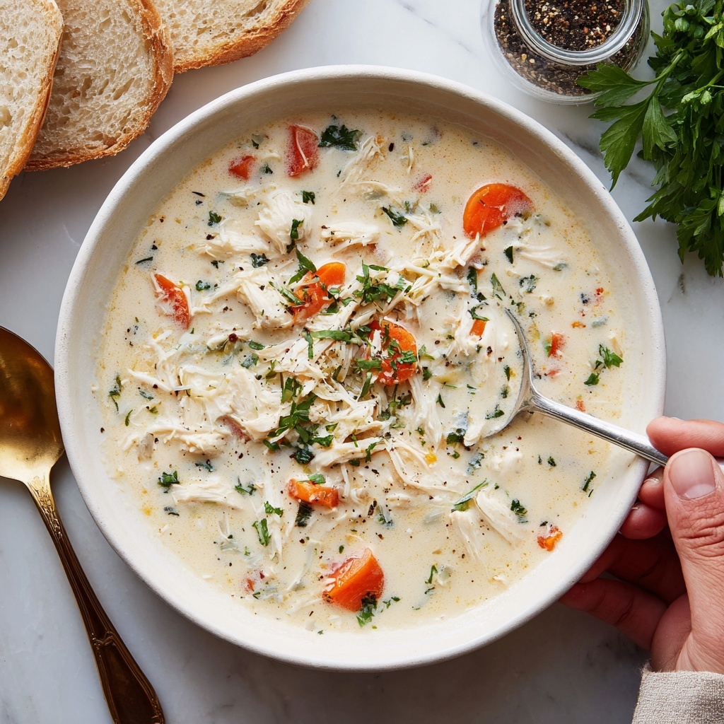 Crockpot Chicken Wild Rice Soup Recipe - Recipe Image