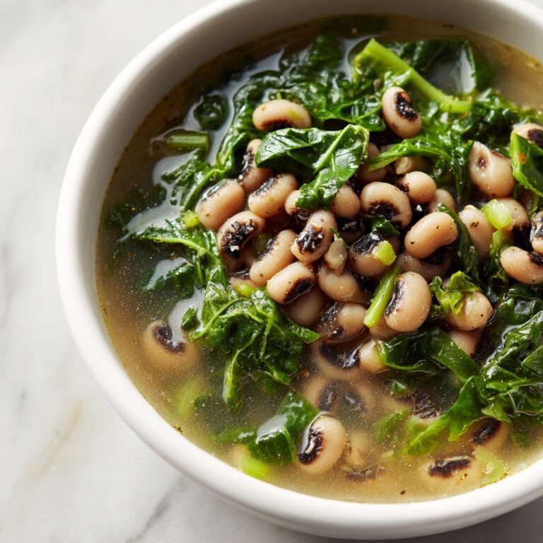 Black-Eyed Peas with Greens Recipe