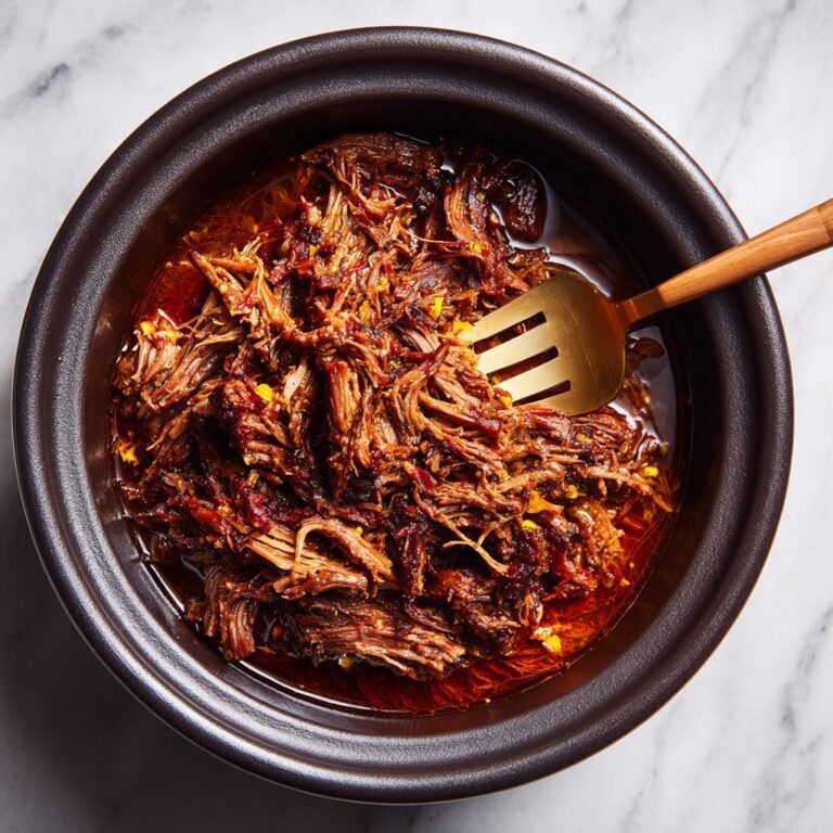 Slow Cooker BBQ Beef Brisket Recipe
