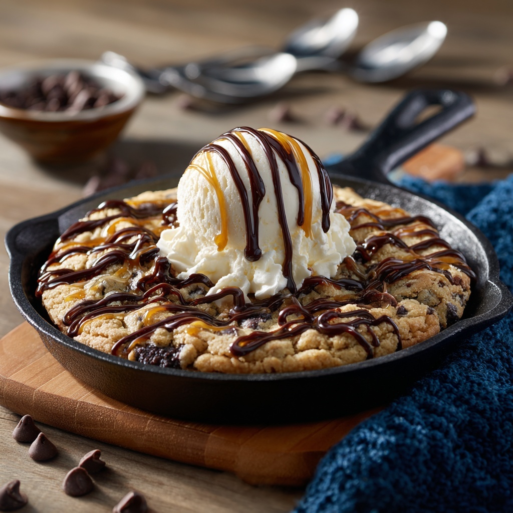 Chocolate Chip Skillet Cookie Recipe - Recipe Image