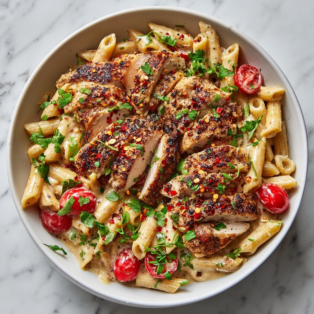 Creamy Cajun Chicken Pasta Recipe - Recipe Image